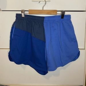 Blue Wild Fable ColorBlock Sweat Shorts